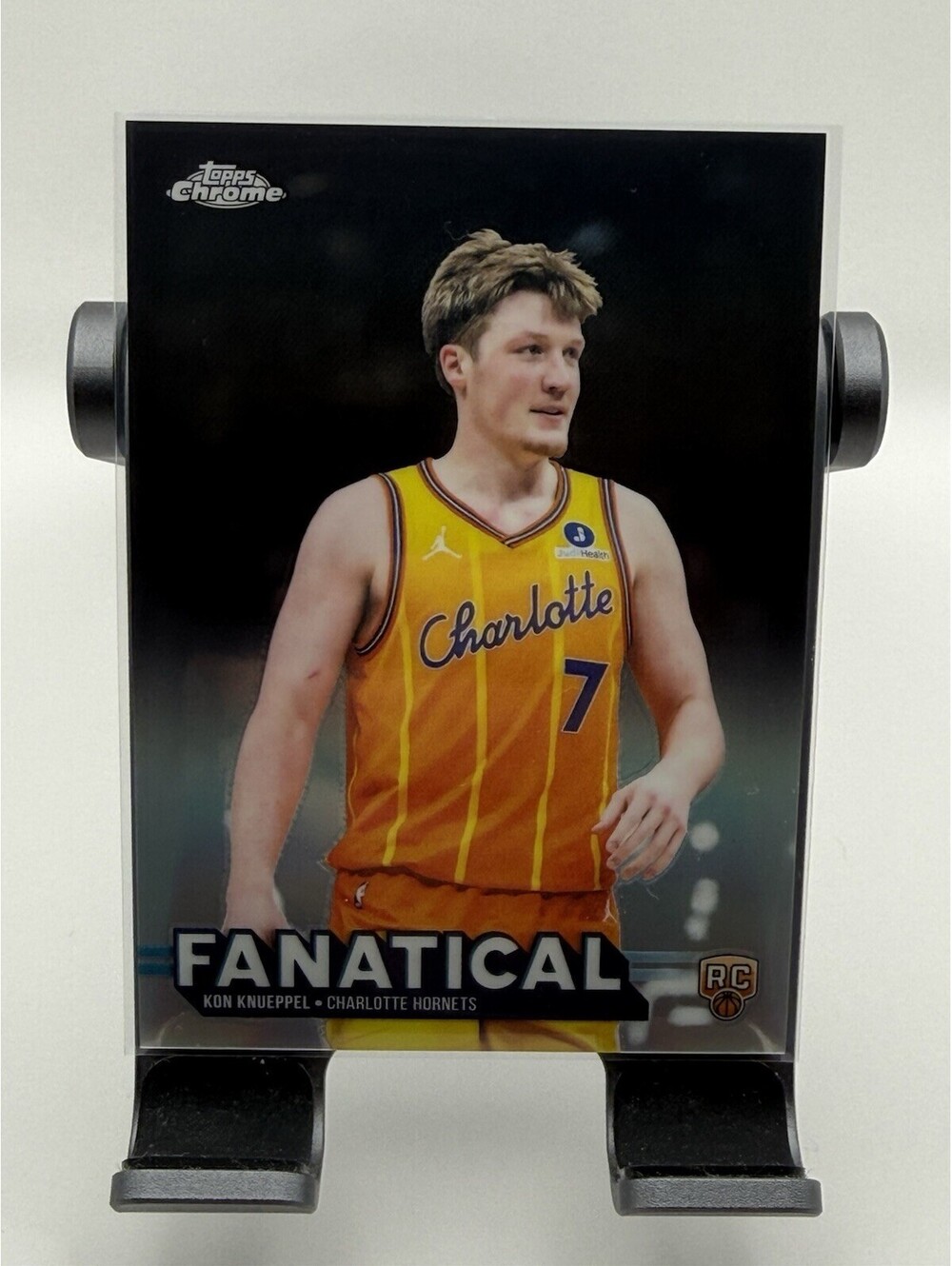 Topps 2026 Topps Chrome Kon Knueppel Hornets #FAN-14 Fanatical RC